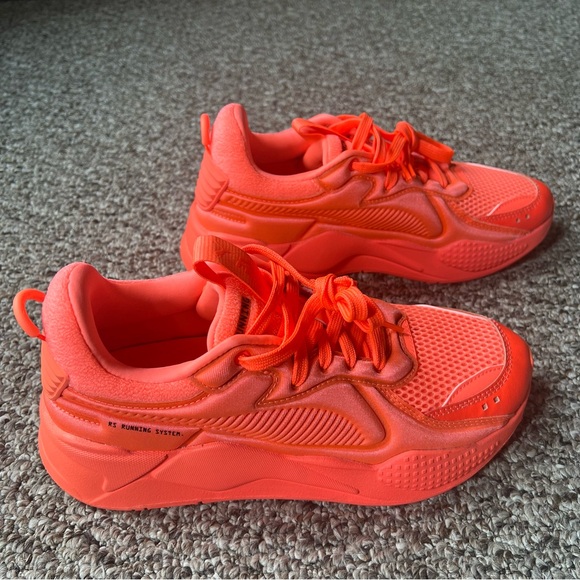 Puma RS-X Women’s Peach Sneakers - Picture 1 of 7